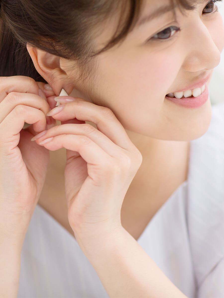 ピアスの穴開け