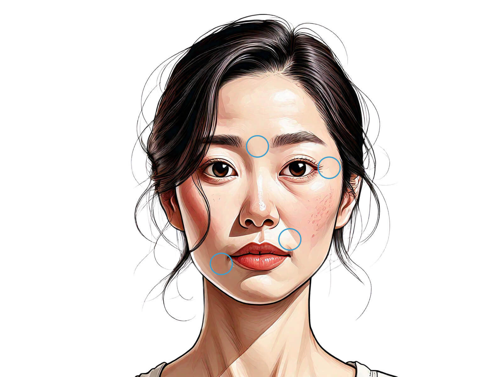小ジワ